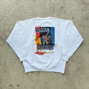 Vintage Hockey Crewneck Sweater